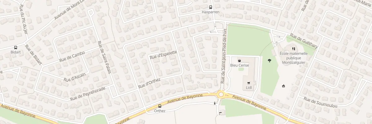 Plan du 43 Rue d’Orthez à L’Union