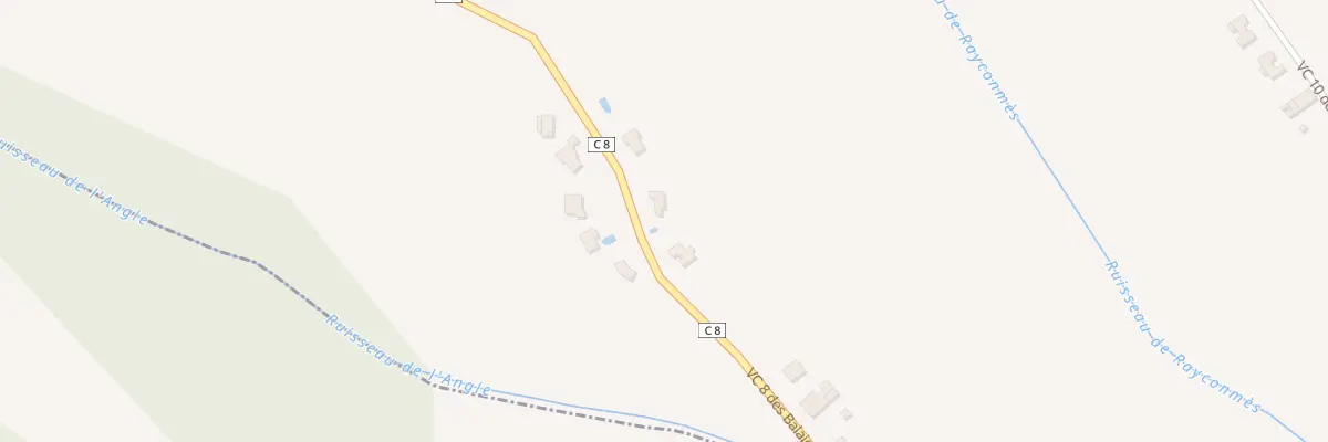 Plan du 5092T Tort de Pradal à Génébrières