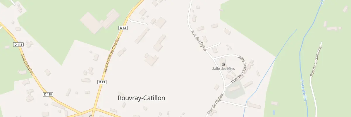 Plan du 260 Rue Andre de Chenier à Rouvray-Catillon