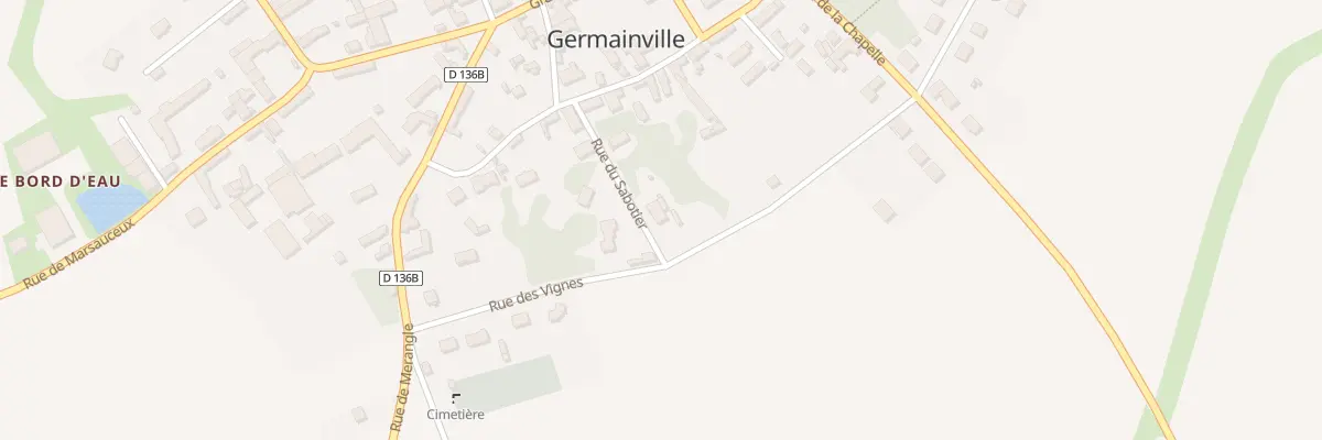 Plan du 3 Rue du Sabotier à Germainville