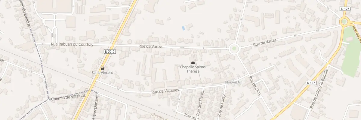 Plan du 59 Rue de Varize à Chartres
