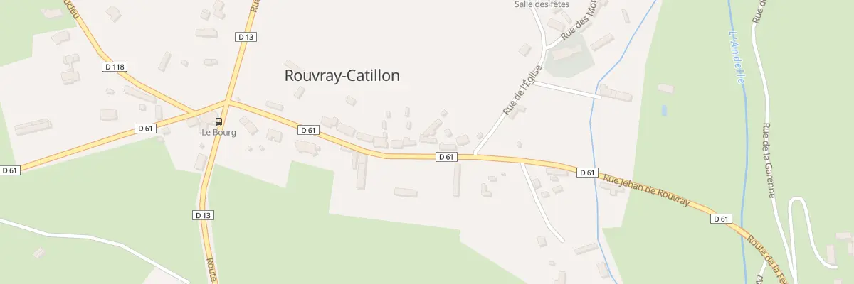 Plan du 227 Rue Jehan de Rouvray à Rouvray-Catillon