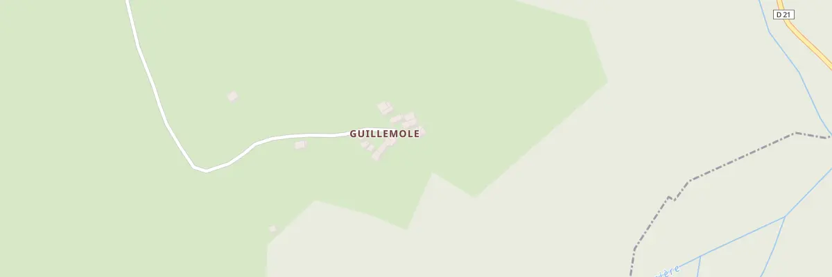 Plan du 16 Guillomoule à Alzen