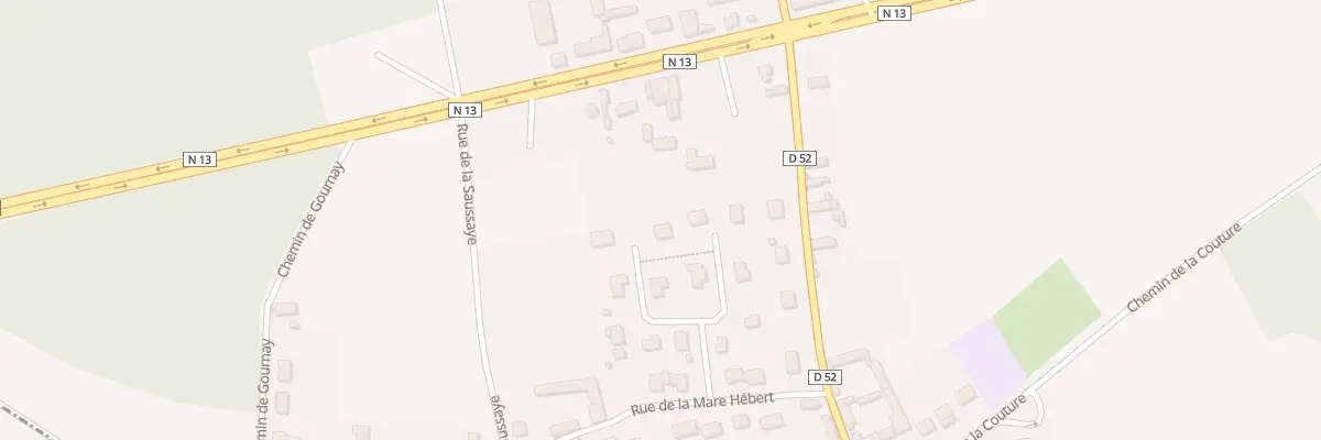 Plan du 8 All des Champs Fleuris à Chaufour-lès-Bonnières