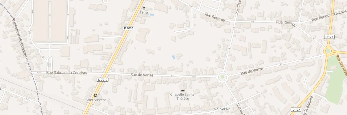 Plan du 36 Rue de Varize à Chartres
