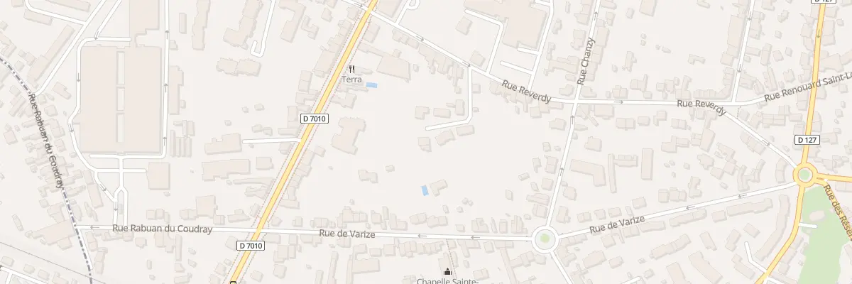 Plan du 85B Rue de Reverdy à Chartres