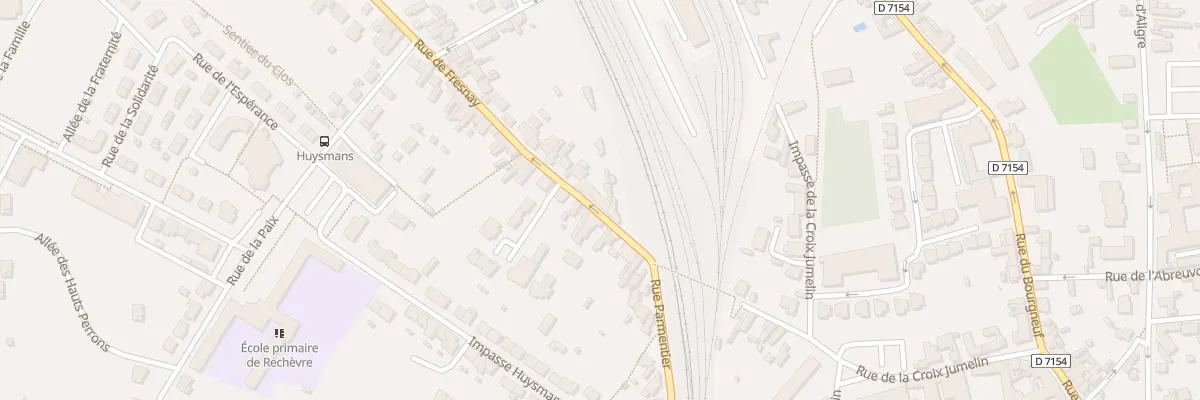 Plan du 4 Rue de Fresnay à Chartres