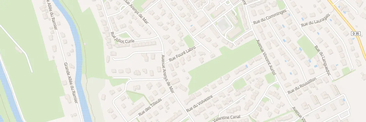 Plan du 4 Rue Fouré Labro à Auterive
