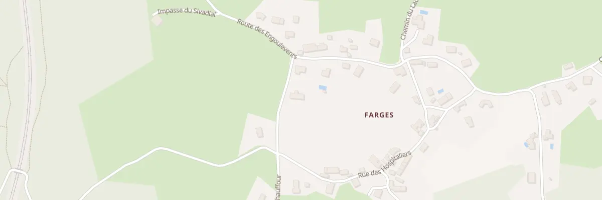 Plan du 59 Rte du Chauffour à Chasteaux