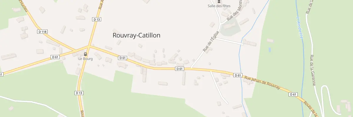 Plan du 249 Rue Jehan de Rouvray à Rouvray-Catillon