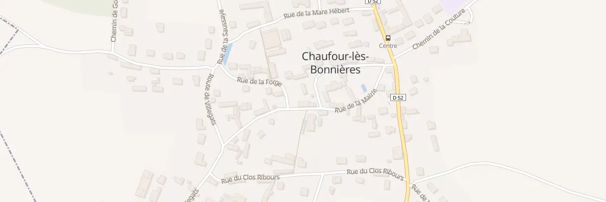 Plan du 12 Rue de l’Eglise à Chaufour-lès-Bonnières