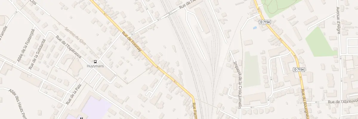 Plan du 2 Rue de Fresnay à Chartres