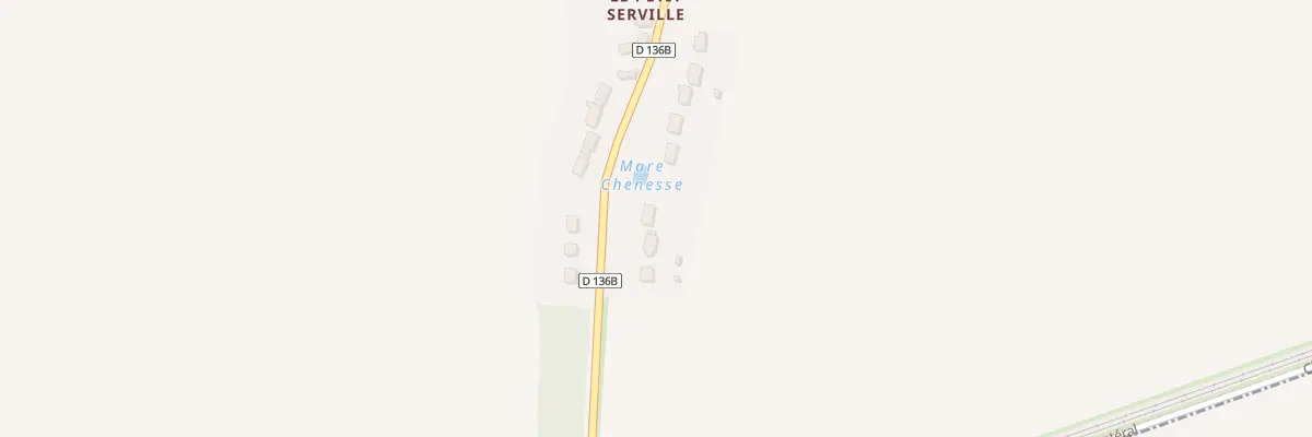 Plan du 25 Rue du Colombier à Serville