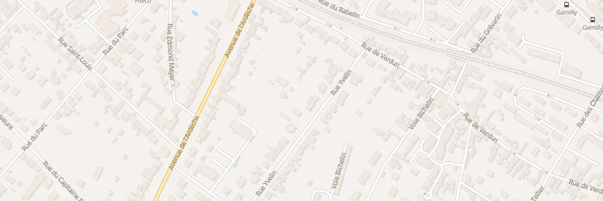 Plan du 12 Rue Yvelin à Vernon