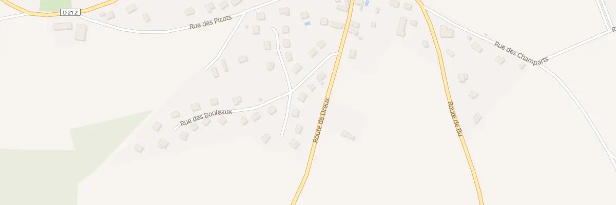 Plan du 6 Rue des Bouleaux à Rouvres