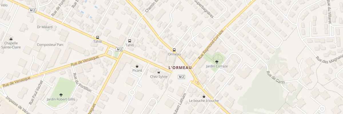 Plan du 316 Av Jean Rieux à Toulouse