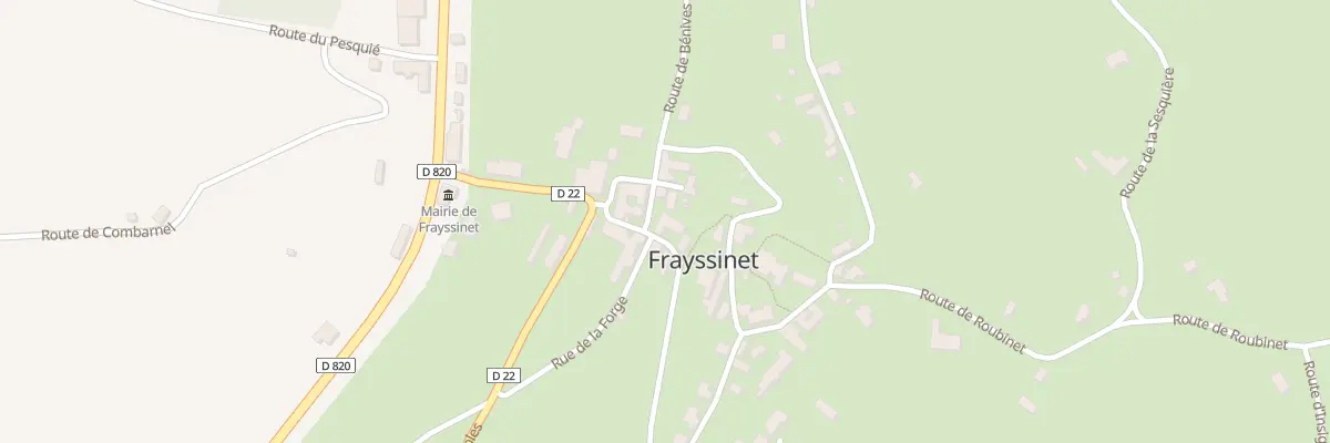 Plan du 10 Pl du Boulanger à Frayssinet