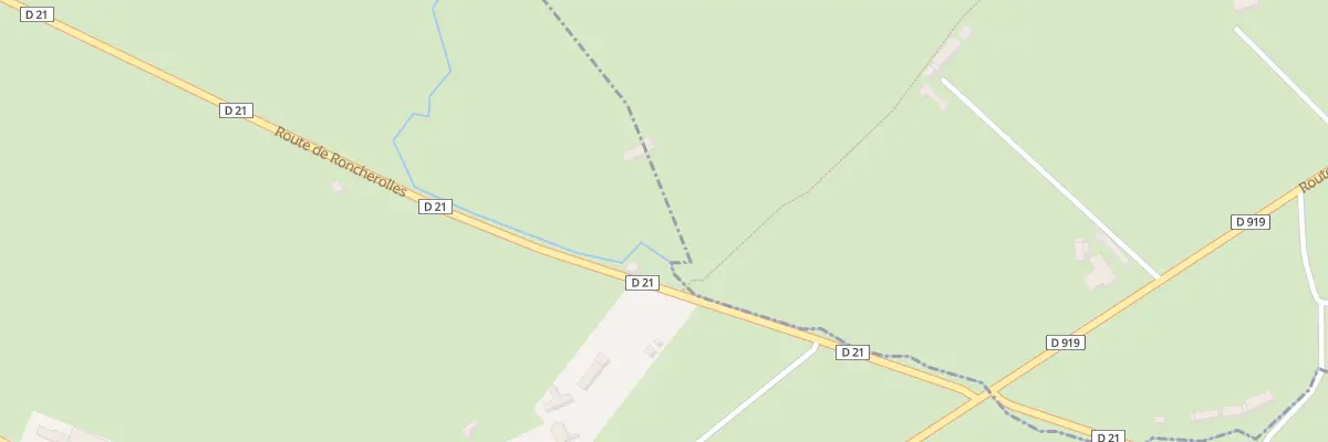 Plan du 204 Rte de Roncherolles à Mauquenchy