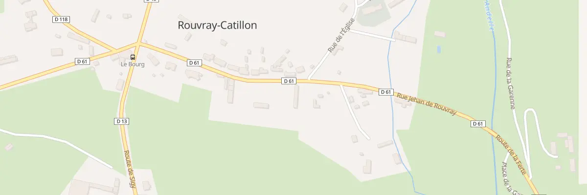 Plan du 264 Rue Jehan de Rouvray à Rouvray-Catillon