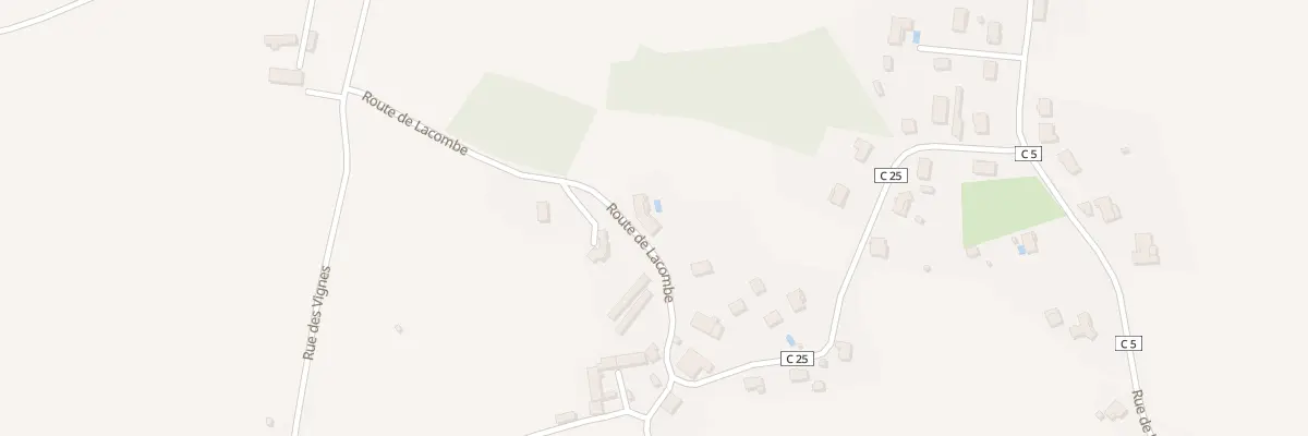 Plan du 6545 Lacombe à Ussac