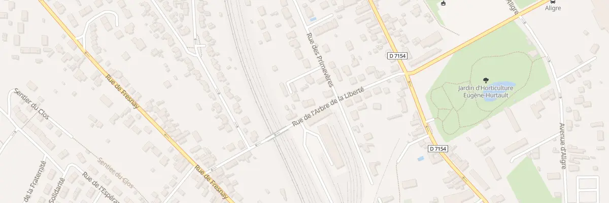 Plan du 20 Rue de l’Arbre de la Liberte à Chartres