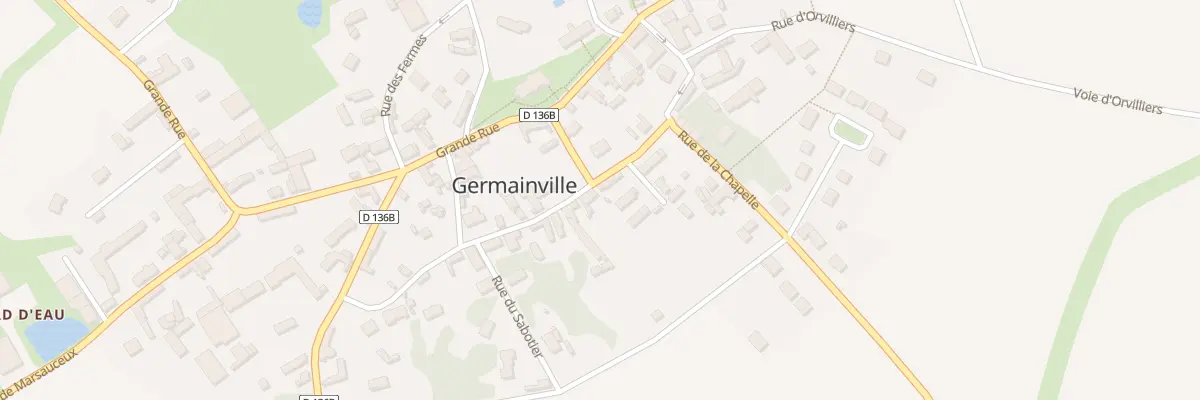 Plan du 21 Germainville à Germainville
