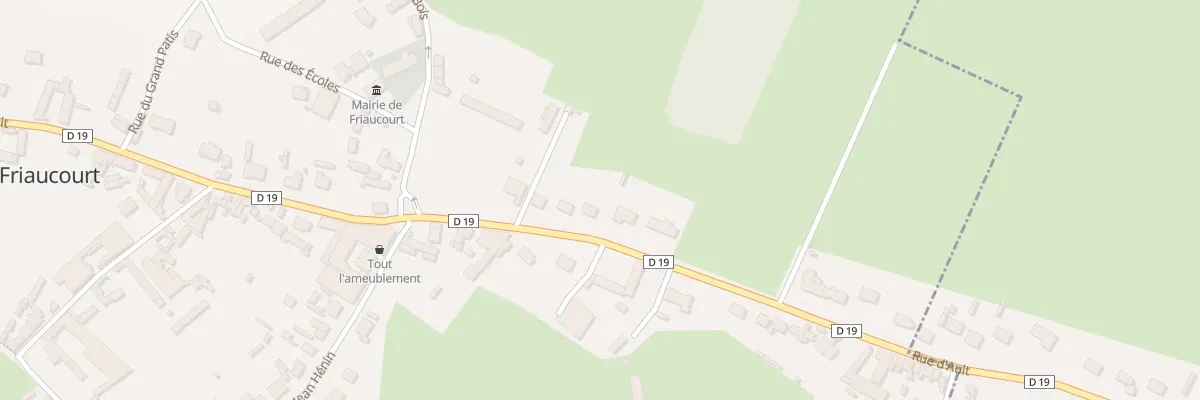 Plan du 50 Grande Rue à Friaucourt