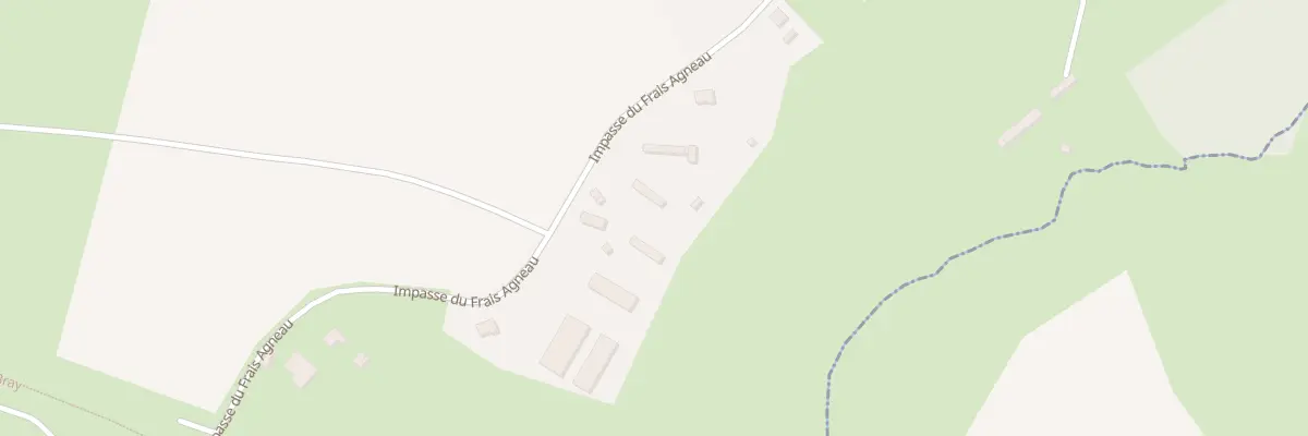 Plan du 5027 Le Frais Agneau à Bouelles