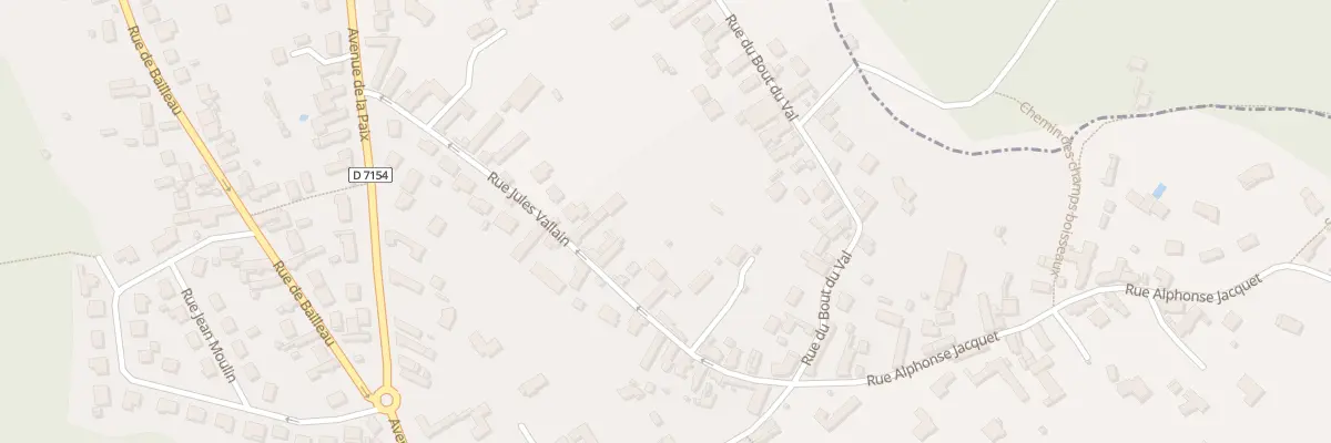 Plan du 10 Rue Jules Vallain à Lèves