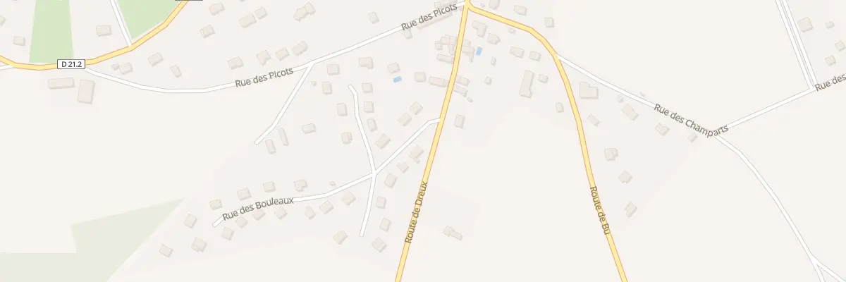 Plan du 2 Rue des Bouleaux à Rouvres