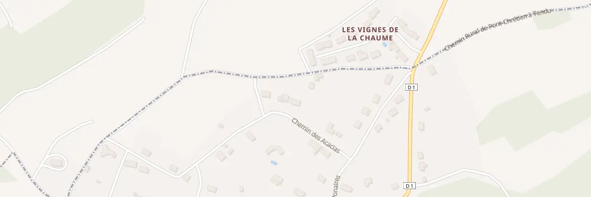 Plan du 9088 Che des Acacias au Pont-Chrétien-Chabenet