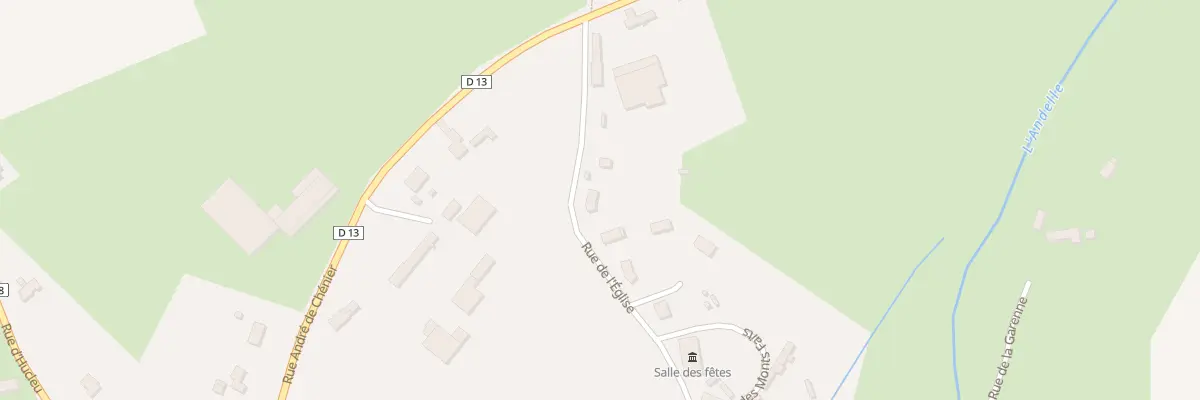 Plan du 344 Rue de l’église à Rouvray-Catillon