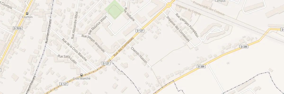 Plan du 55 Rue des Comtesses à Chartres