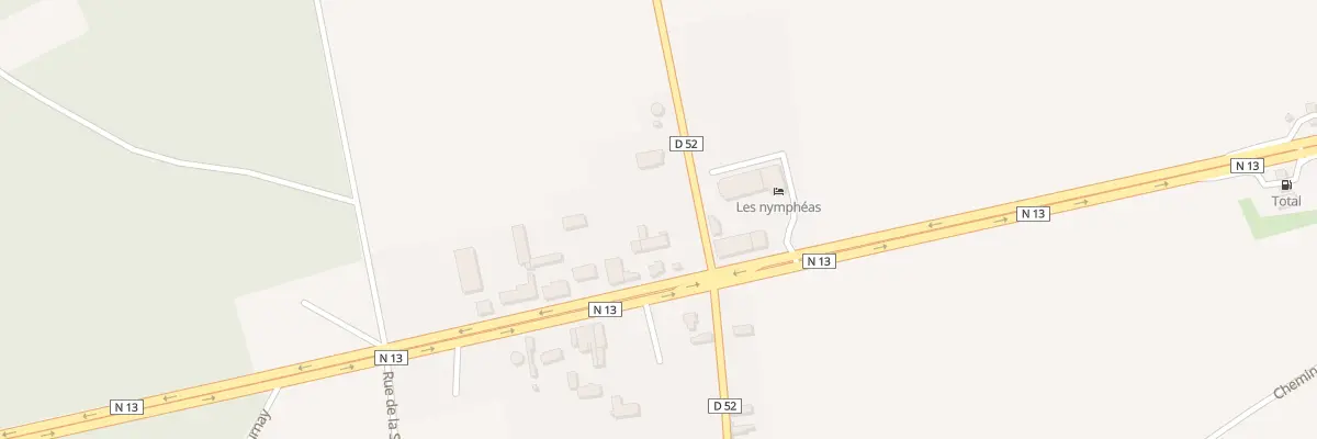 Plan du 4 Rte Nationale à Chaufour-lès-Bonnières