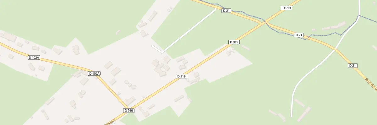 Plan du 729 Rte de Rouen à Mauquenchy