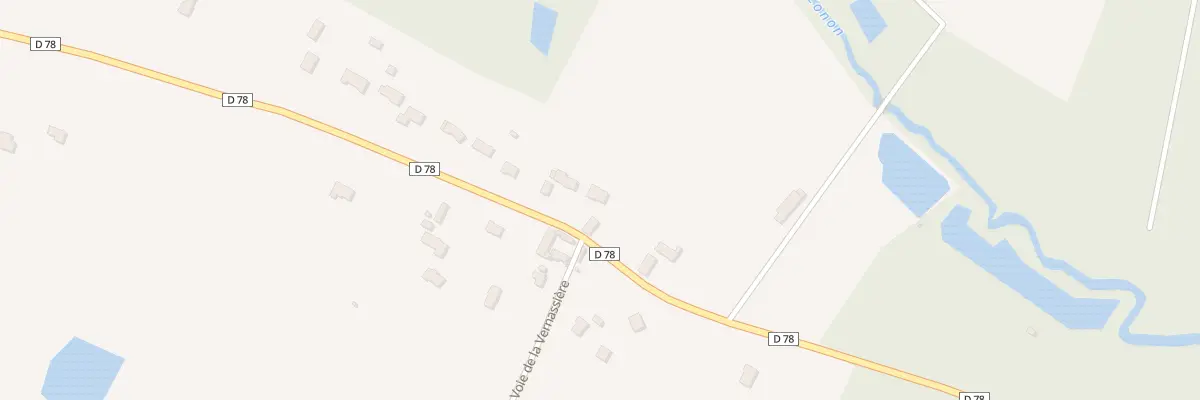 Plan du 33 Rte de Fontaines en Sologne à Cour-Cheverny