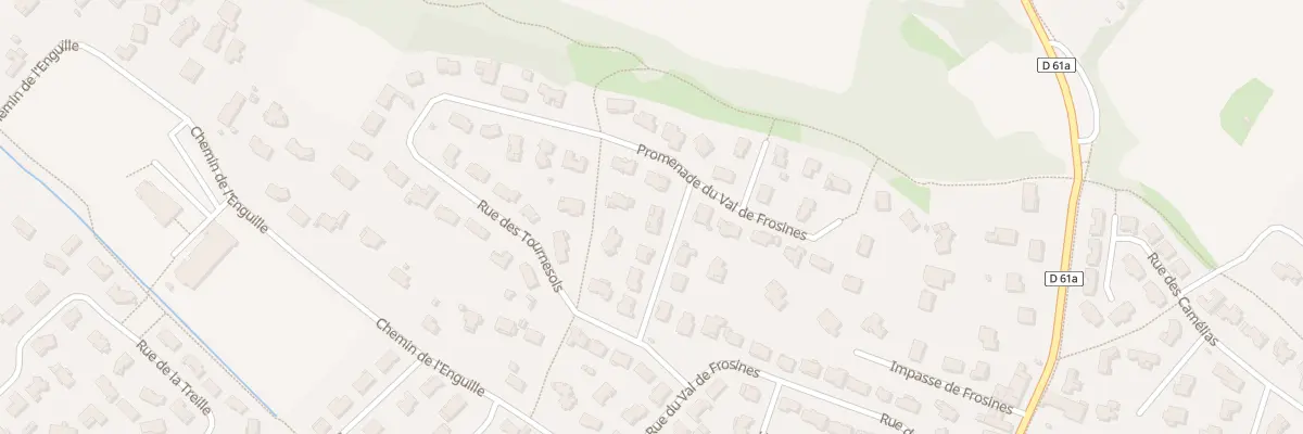 Plan du 56 Rue du Val de Frosines à Saint-Geniès-Bellevue