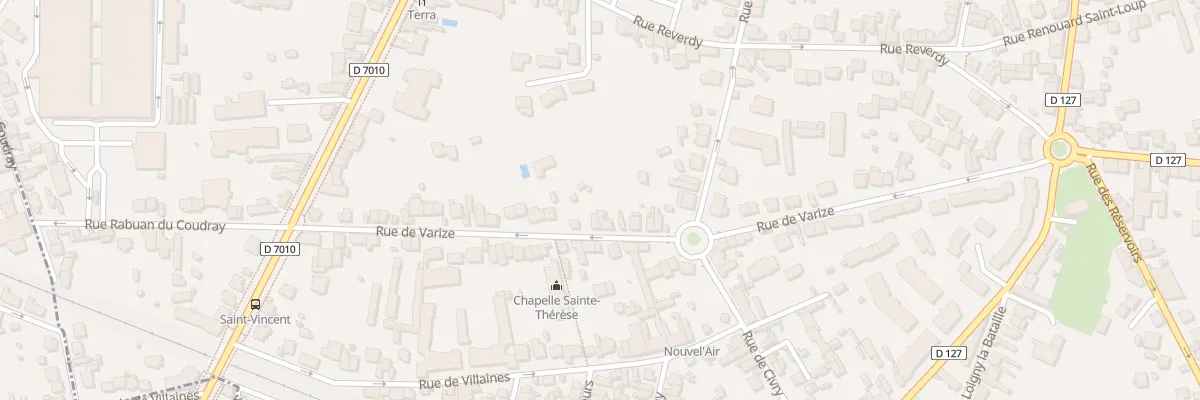 Plan du 28 Rue de Varize à Chartres