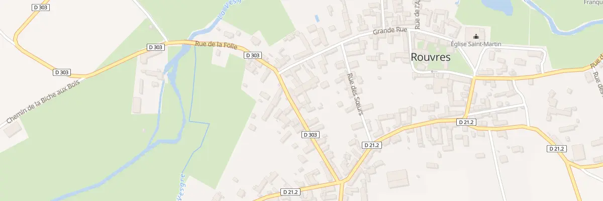 Plan du 14 Rue des Forges à Rouvres