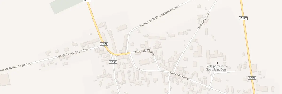 Plan du 7 Pl de l’Eglise au Gault-Saint-Denis