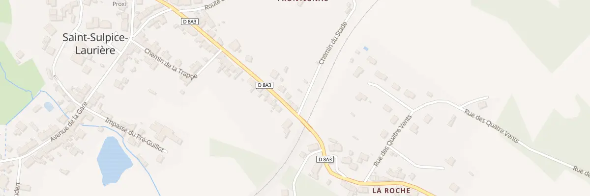 Plan du 39 La Trappe à Saint-Sulpice-Laurière