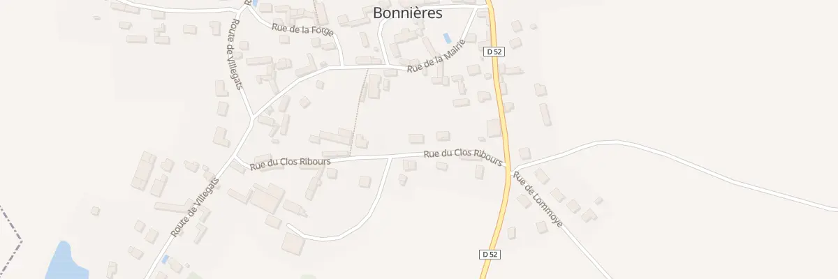 Plan du 6 Rue du Clos Ribours à Chaufour-lès-Bonnières