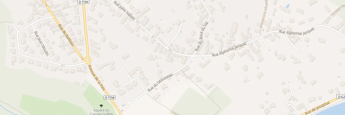 Plan du 1 Rue Jules Vallain à Lèves