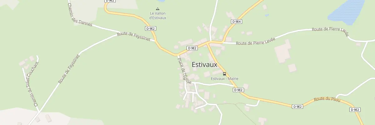 Plan du 5017 Le Bourg à Estivaux