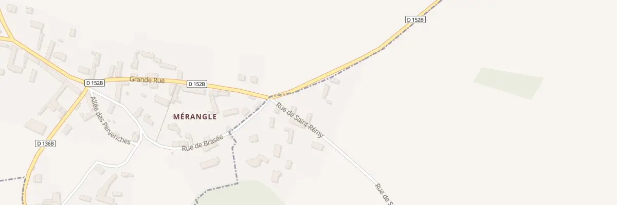 Plan du 2 Rue de Prouais Mérangle à Ouerre