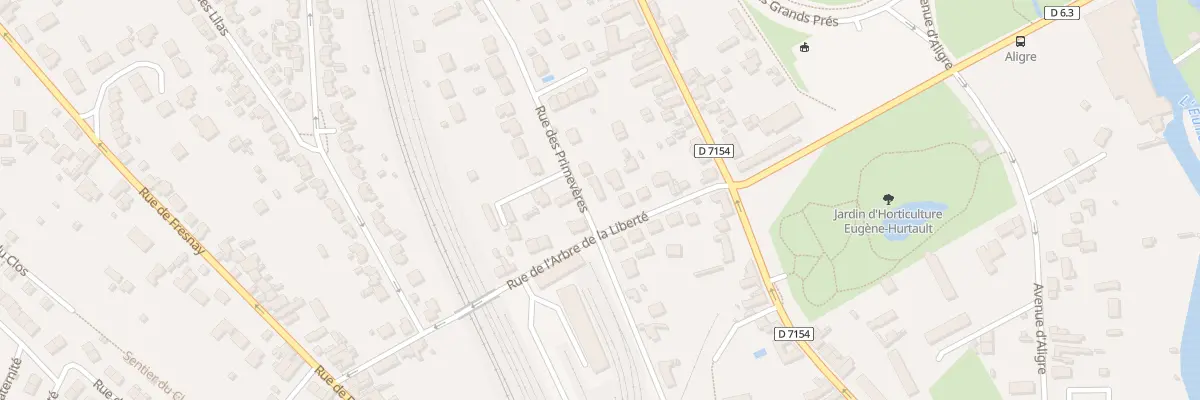 Plan du 14 Rue de l’Arbre de la Liberte à Chartres