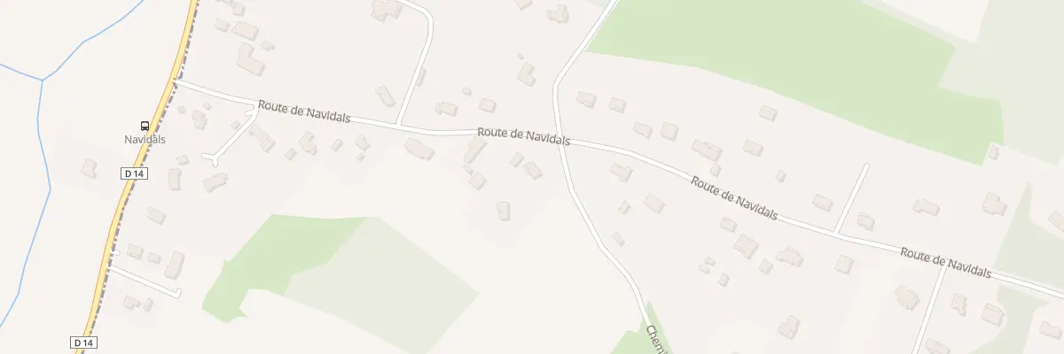 Plan du 9090F Rte de Navidals à Villematier