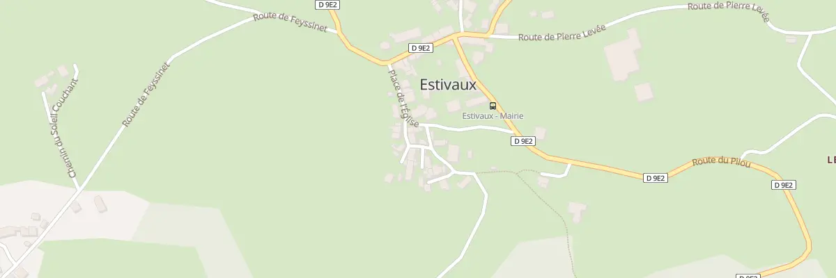 Plan du 5012 Le Bourg à Estivaux