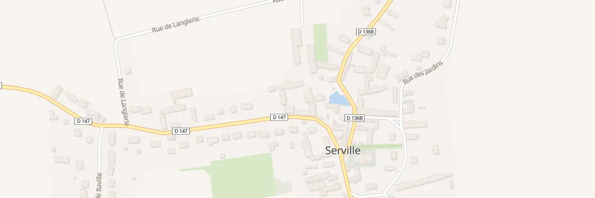 Plan du 8 Rue de la Dime à Serville