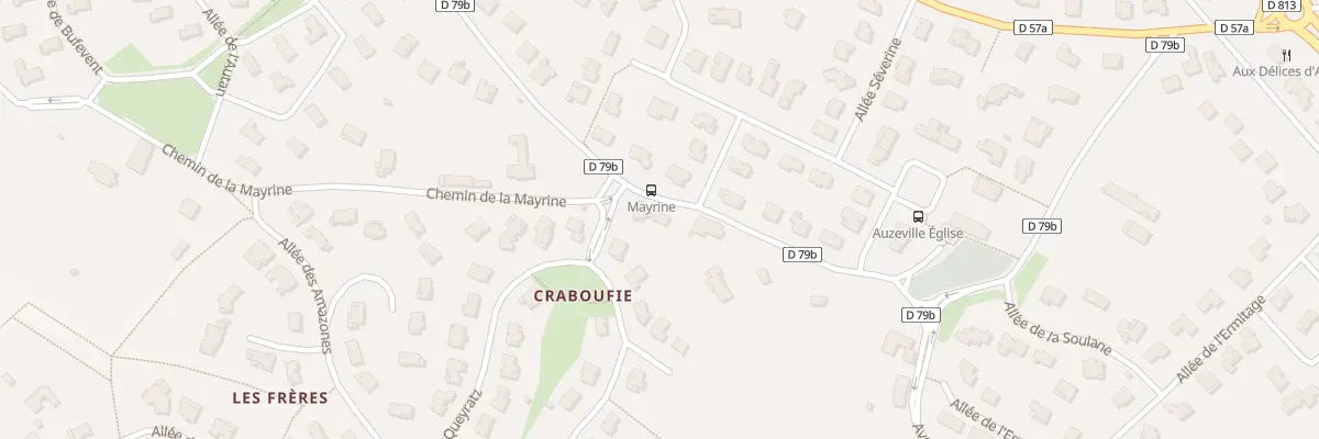 Plan du 13 Che de l’Eglise à Auzeville-Tolosane
